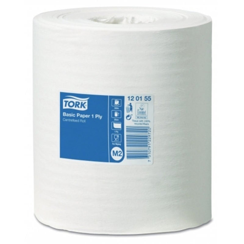The Tork Universal Wiper 310 Centrefeed Roll 300m x 20cm (M2)