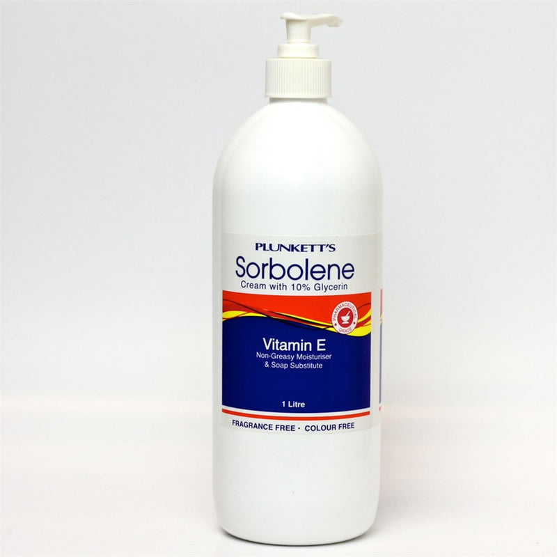The Sorbolene and Glycerine Pump Pack 1 Litre with Vitamin E
