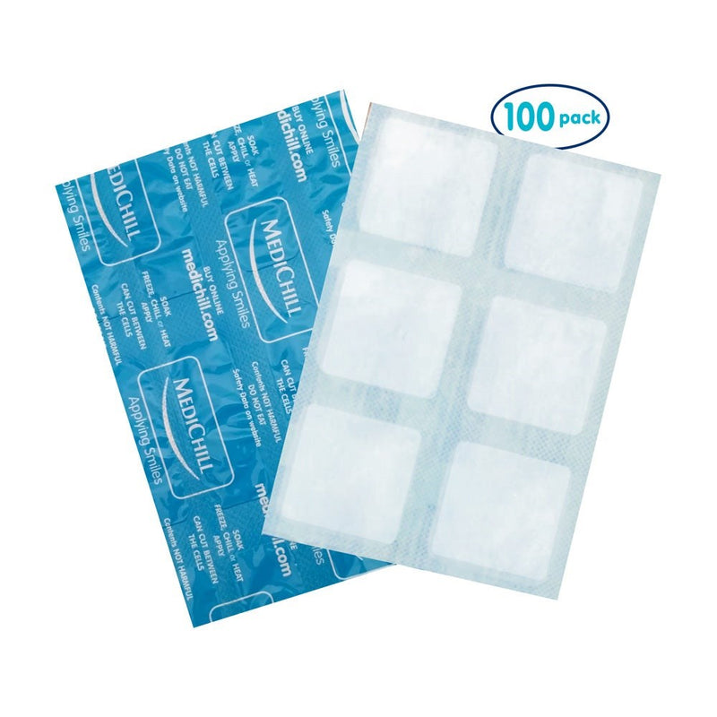 The Medichill Ice Pads 6 Cell 12 x 17cm