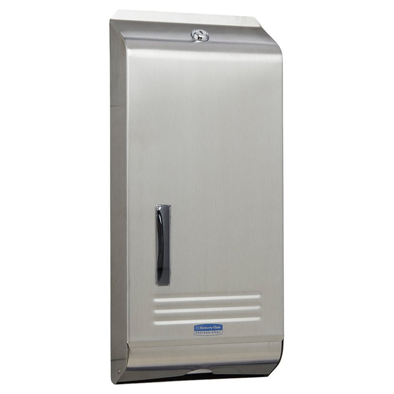 The Kimberly Clark S/S Compact Towel Dispenser Lockable 4970