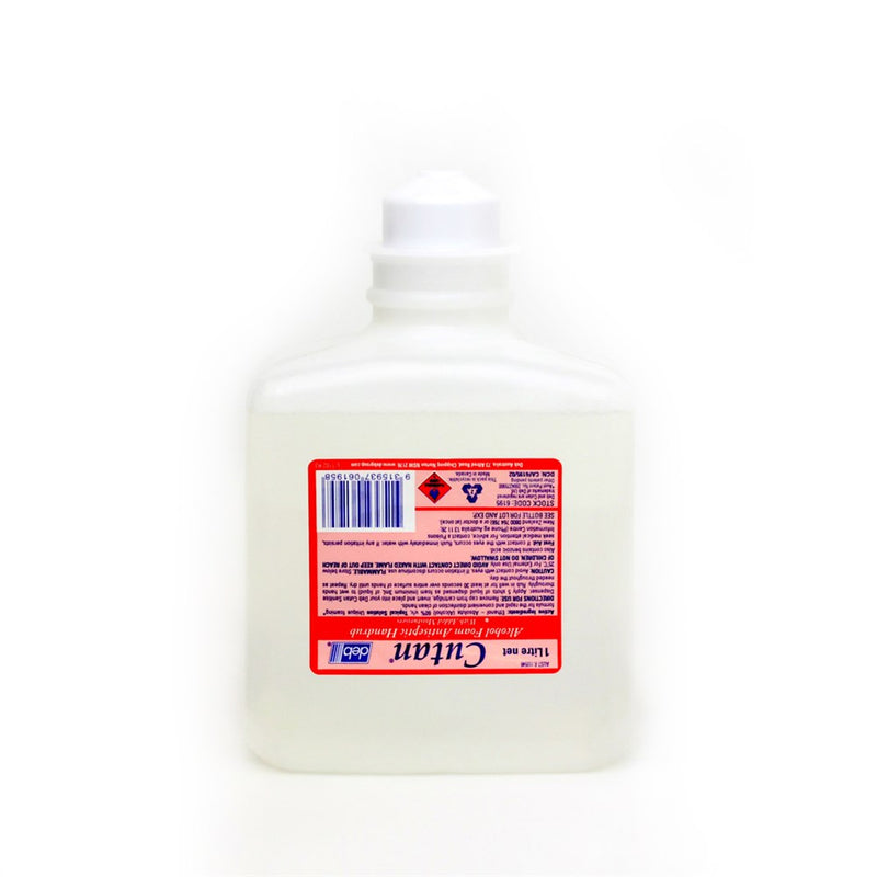 The Cutan Alcohol Foam Hand Sanitiser 1Ltr Cartridge