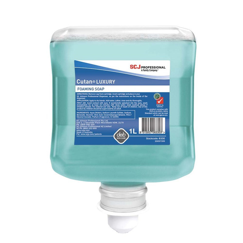 The Cutan Luxury Foaming Handwash 1Ltr Cartridge