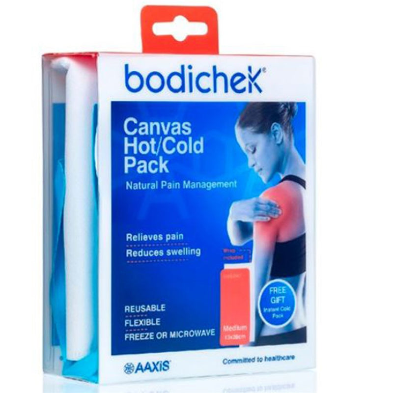 The Hot/Cold Gel Pack Medium 270 x 125mm (Nylon Cover Towel Bag)