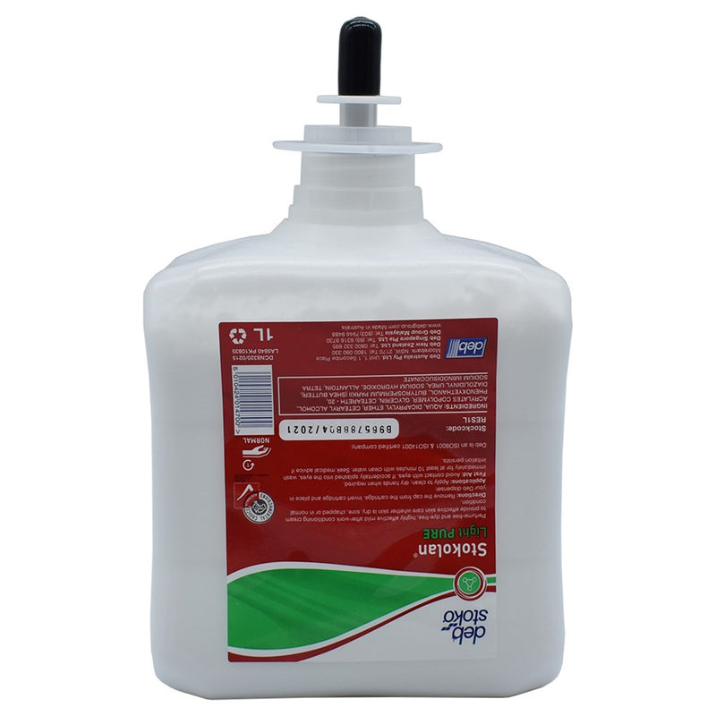 The Stokolan Light Pure Moisturiser 1L Cartridge