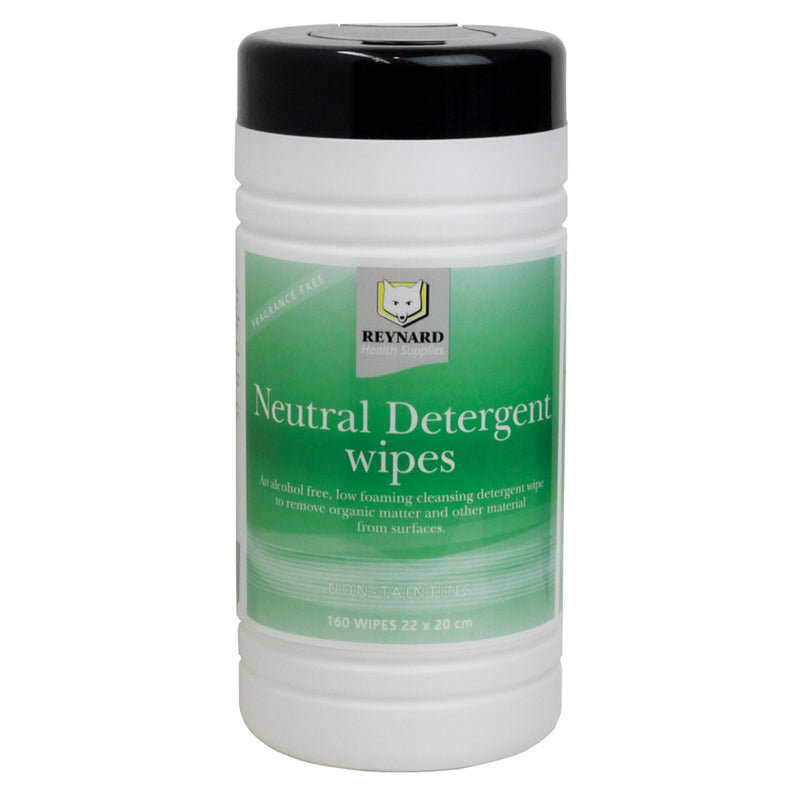 The Reynard Health Neutral Detergent Wipes Canister 160