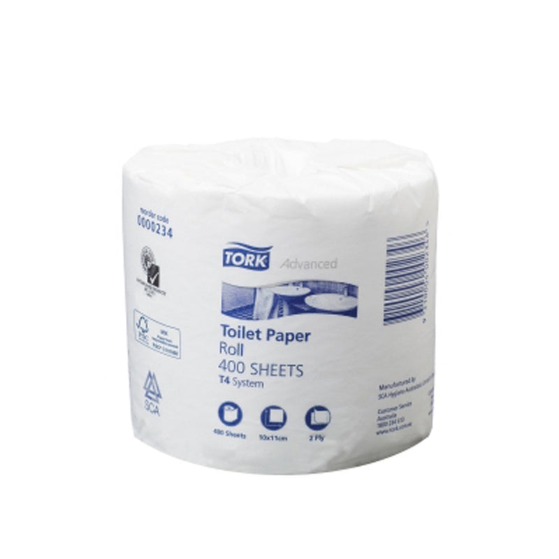 The Tork Extra Soft Toilet Roll 280Sh 2Ply Premium T4 (Carton of 48)