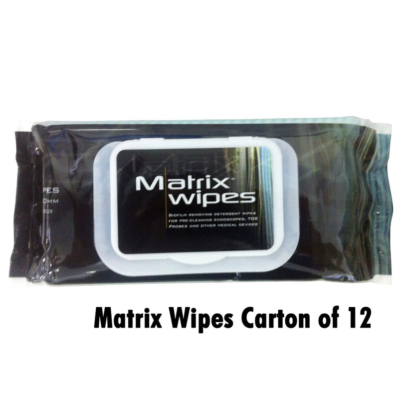 The Matrix Biofilm Detergent Wipes 180 x 500mm Flat Pack 12 x 80 C12