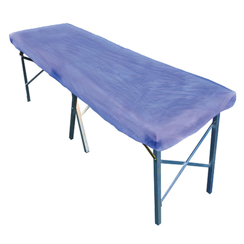 The Stretcher Sheet Disposable Fitted 200 x 75 x 10cm Dark Blue P10