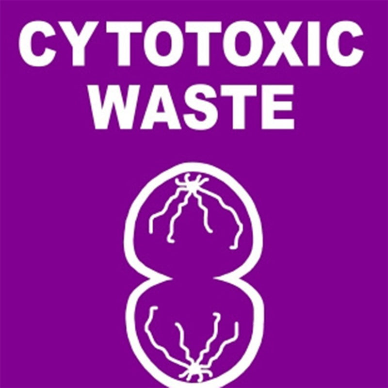 The Bio-Hazard Waste Bag Cytotoxic Purple 50 x 60cm 55um 27L