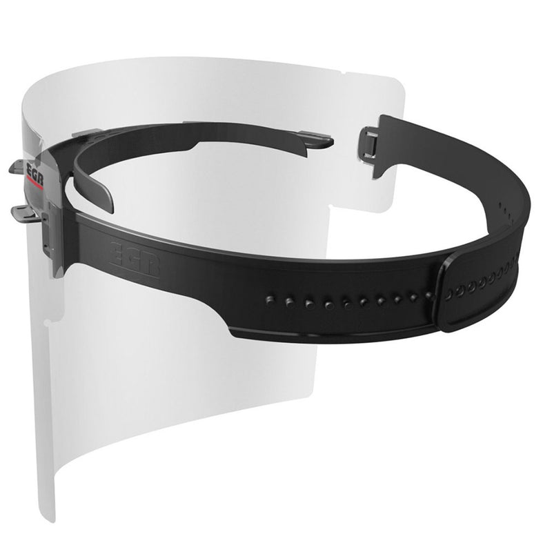 The EGR Medical Face Shield Reusable Black