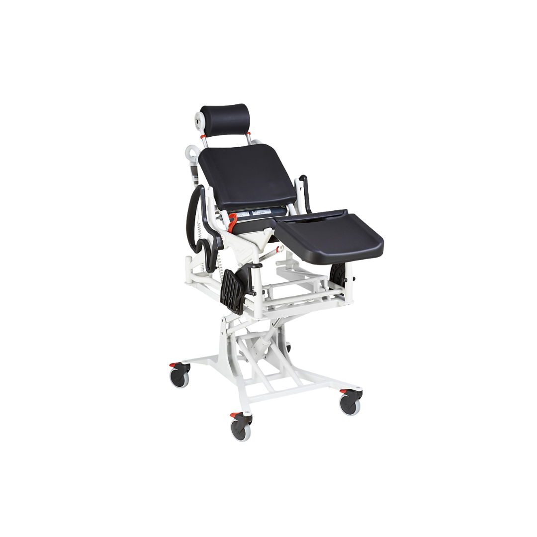 Rebotec Phoenix Multi – Tilt-in-Place and Electric Lift Commode Shower Chair