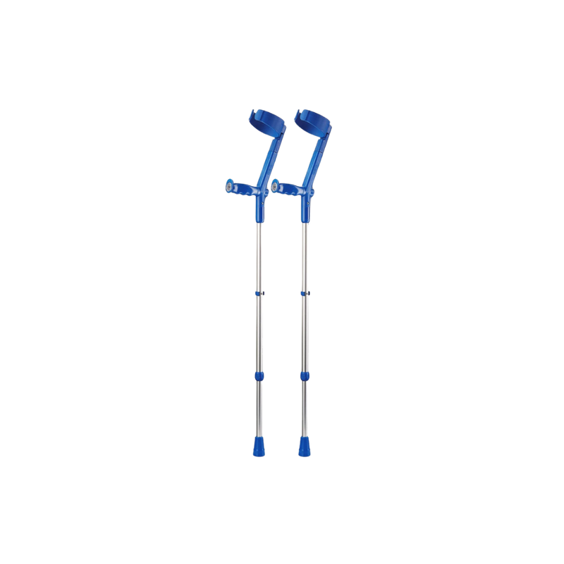 The Rebotec Safe-In-Soft, Forearm Crutches with Safety Cuff & Hinge