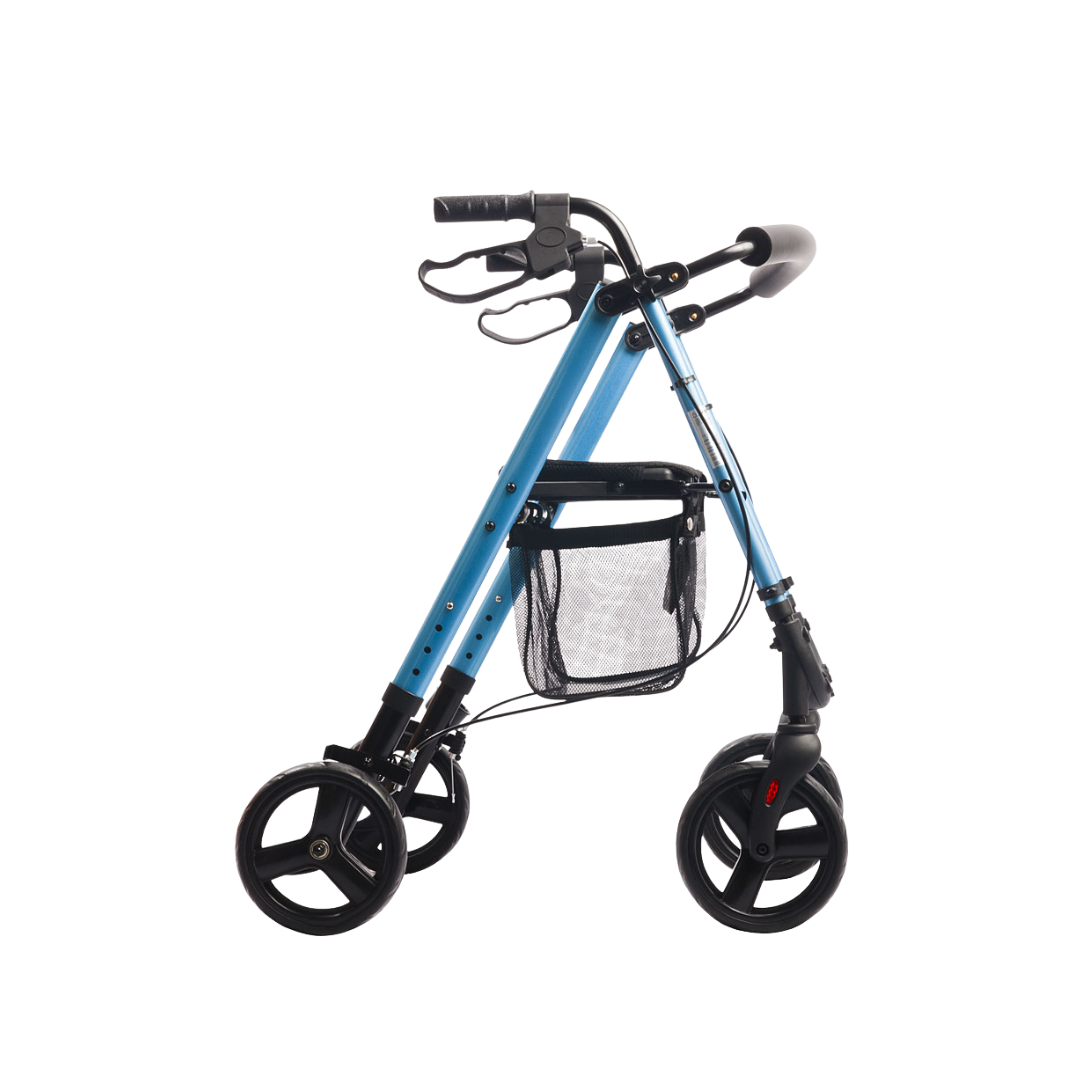 Lightweight Classic Rollator Walker - DJ MED