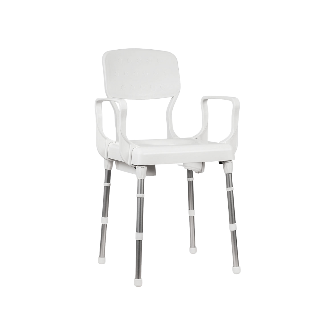 Rebotec Lyon – Height Adjustable Commode Chair