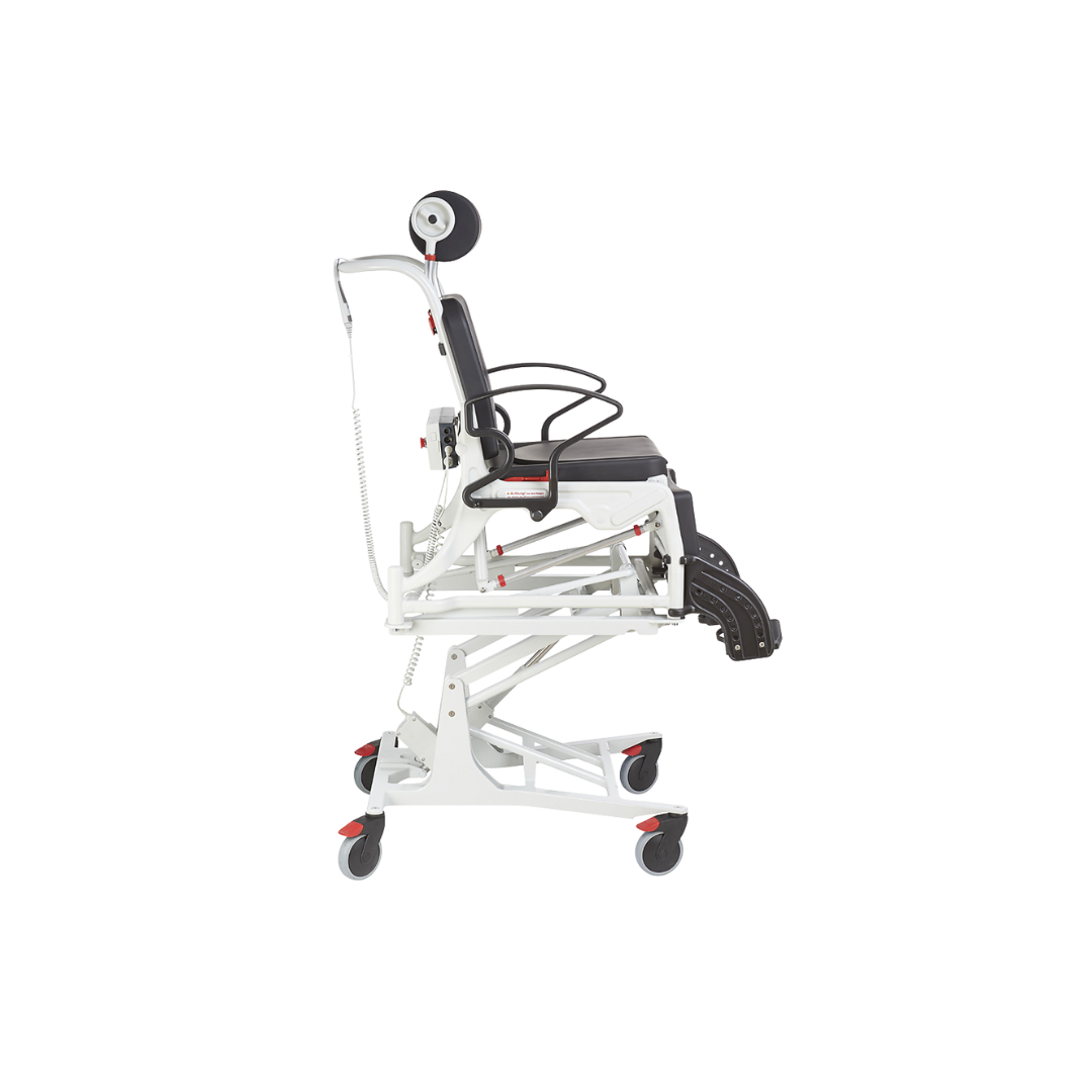 Rebotec Phoenix Multi – Tilt-in-Place and Electric Lift Commode Shower Chair