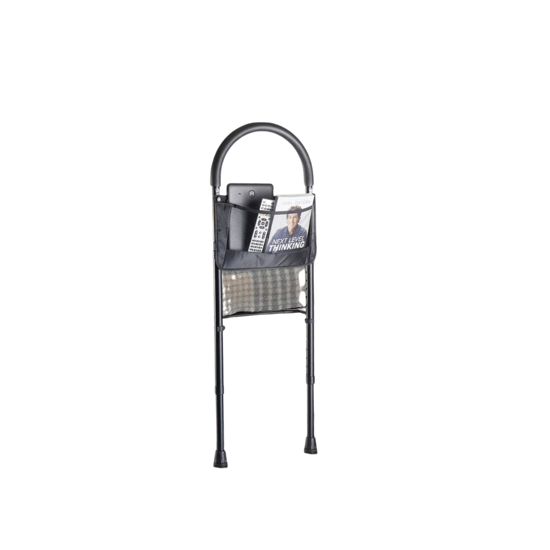 Height Adjustable Hand Bed Rail with Pouch - DJ MED