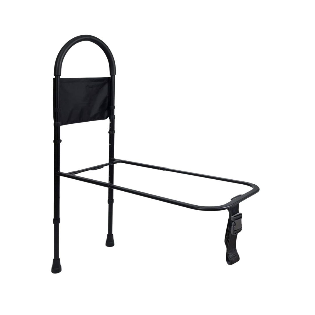 Height Adjustable Hand Bed Rail with Pouch - DJ MED