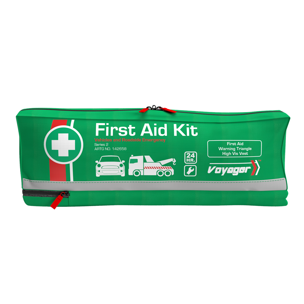 CUSTOM 2 Series Softpack Roadside First Aid Kit 44cm W x 6cm D x 16cm H (Box of 4)