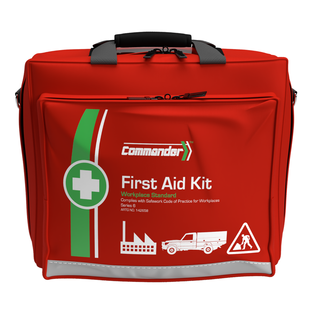 CUSTOM 6 Series Softpack Versatile First Aid Kit 34cm W x 23cm D x 36cm H (Box of 2)