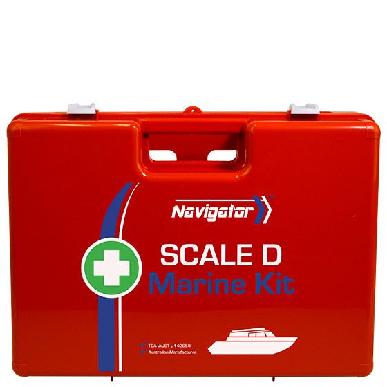 CUSTOM Scale D Marine First Aid Kit 43cm W x 14.5cm D x 30.5cm H