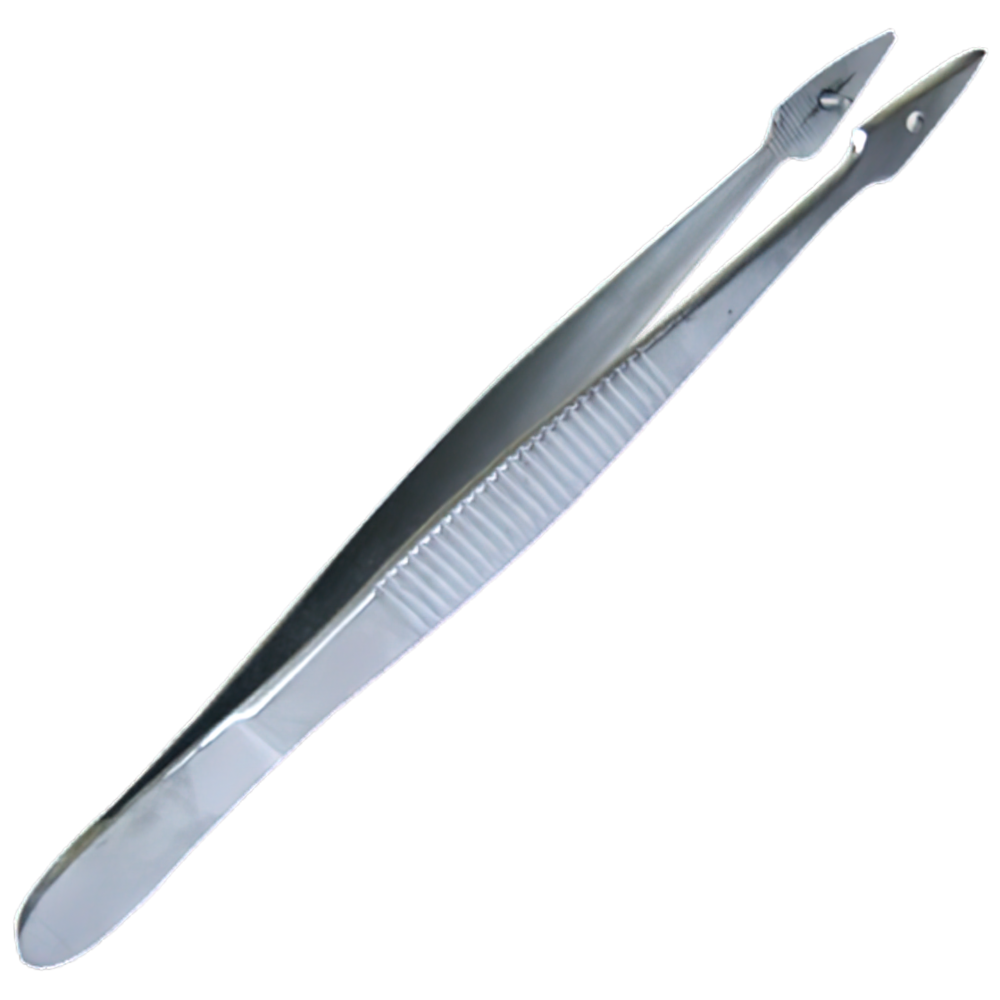 AEROINSTRUMENTS Stainless Steel Fine Forceps with Pin 13cm (Box of 50)