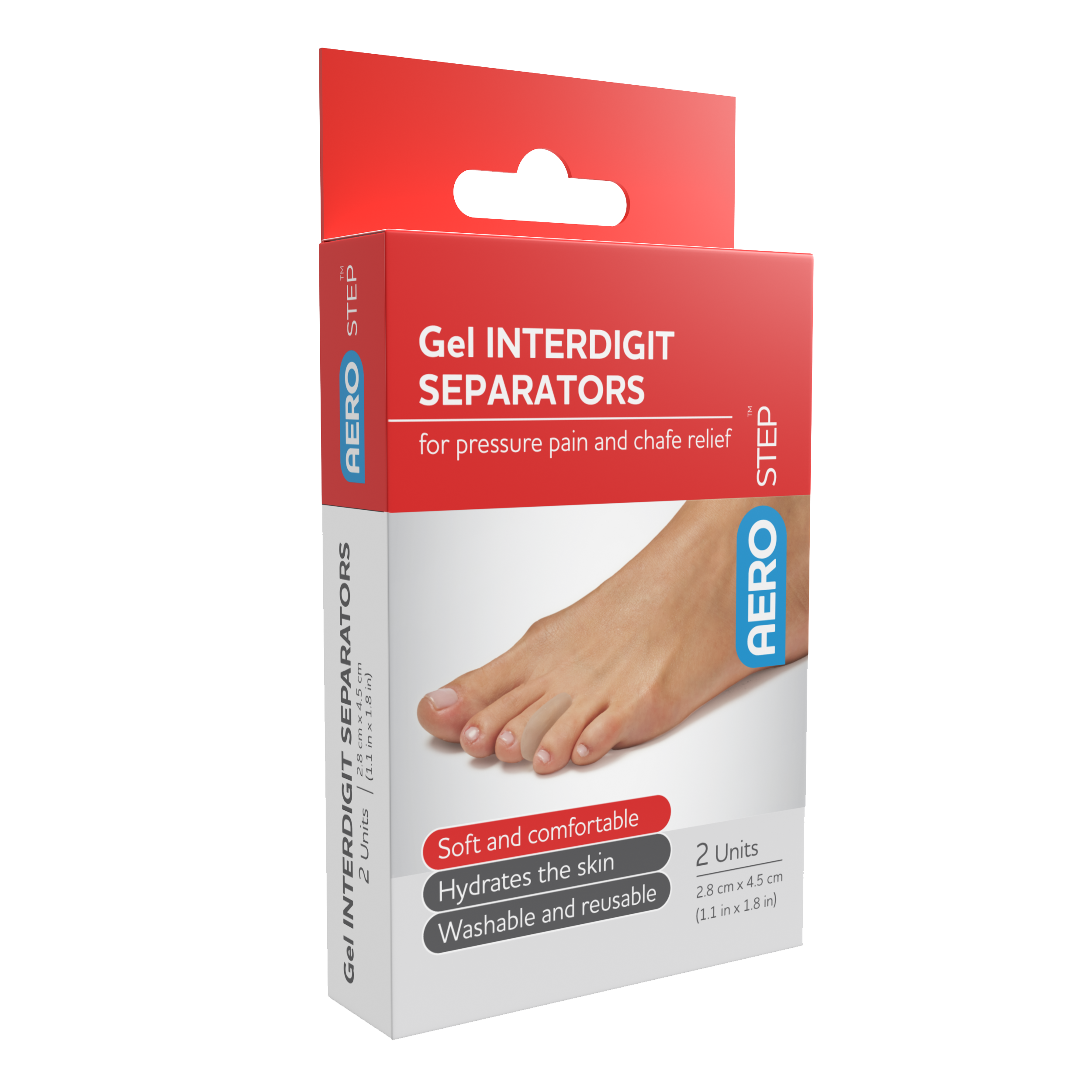 AeroStep&trade; Gel Interdigit Separators 2pk