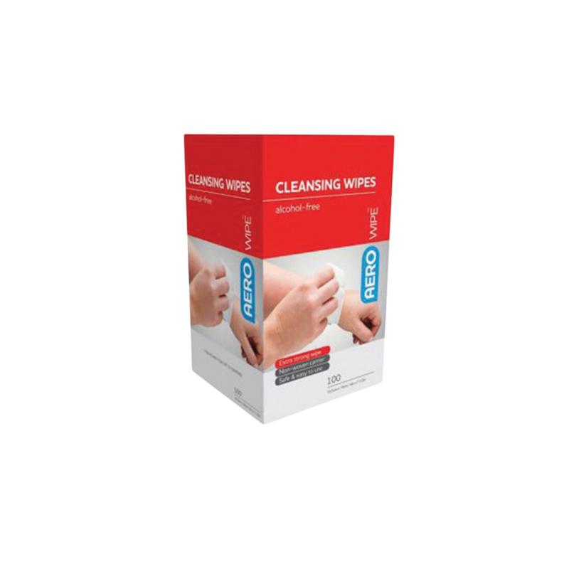 The AeroWipe Alcohol Free Cleansing Wipe B100