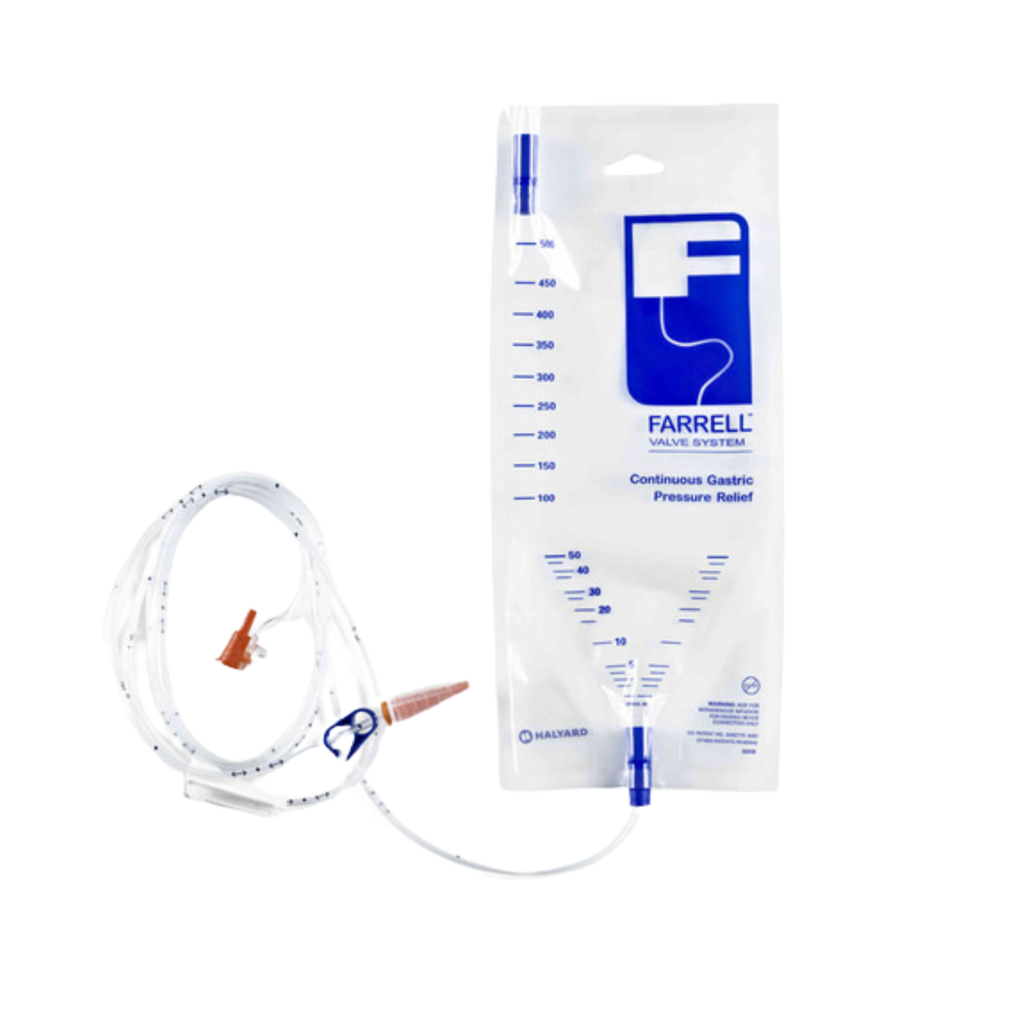 Avanos Farrell Valve Closed Enteral Decompression System With ENFIT Connector