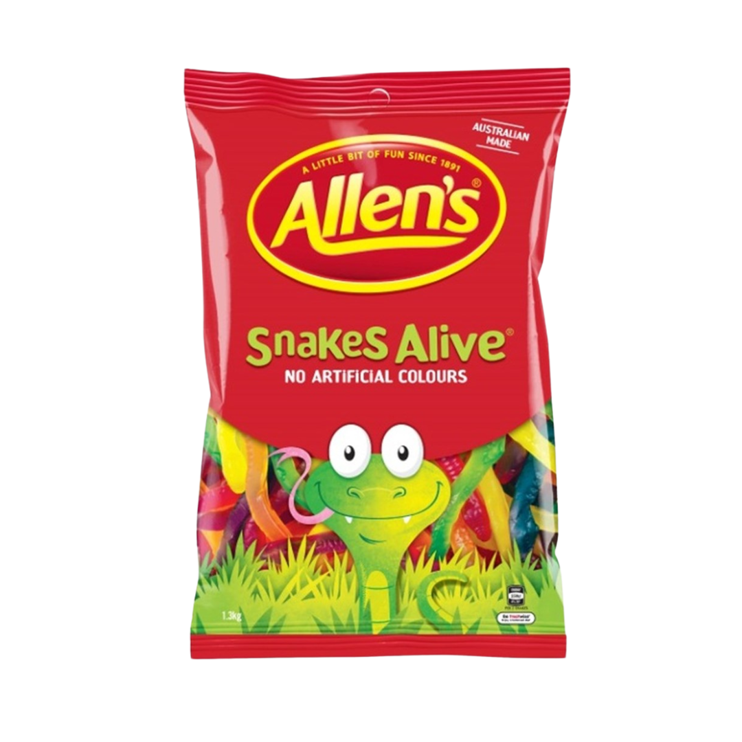 Allens Jelly Snakes 1.3kg