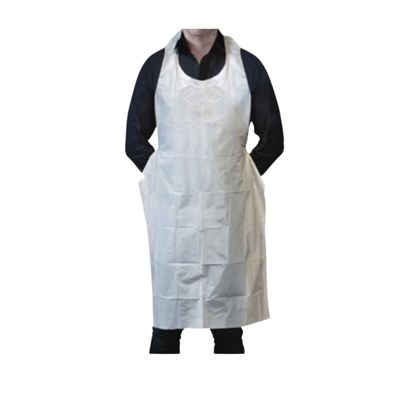 The Aprons Disposable Individually Wrapped Neck to Knee Full Size Bib