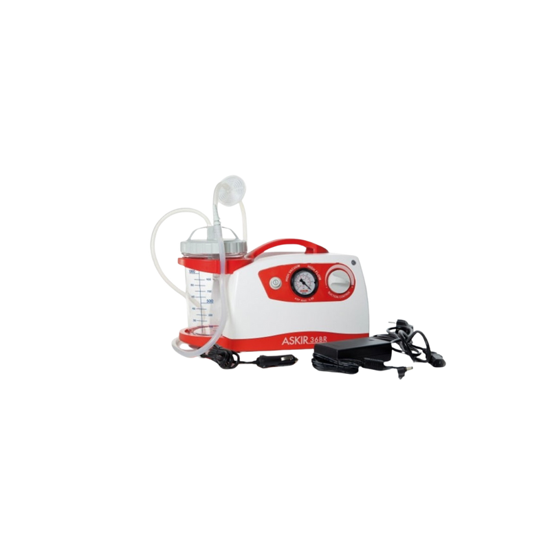 The Askir 36BR Suction Pump with Built In Battery Pack