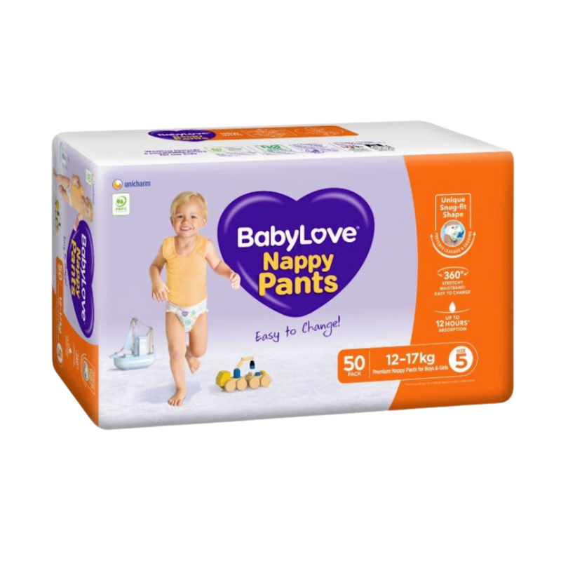 The BabyLove Nappy Pants Walker 2x50's