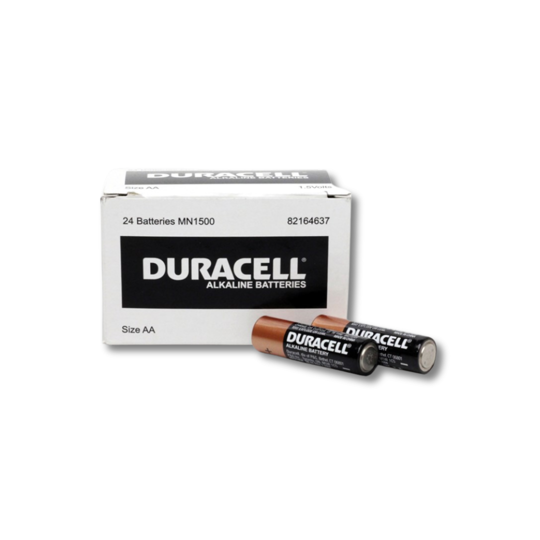Battery Duracell Alkaline Size AA (Box of 24)