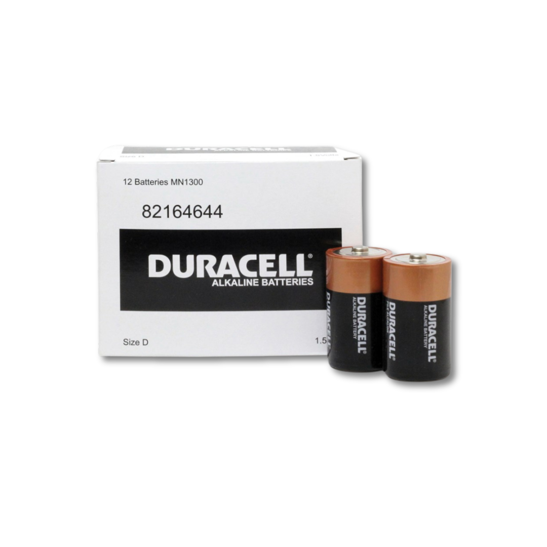 Battery Duracell Alkaline Size D (Box of 12)