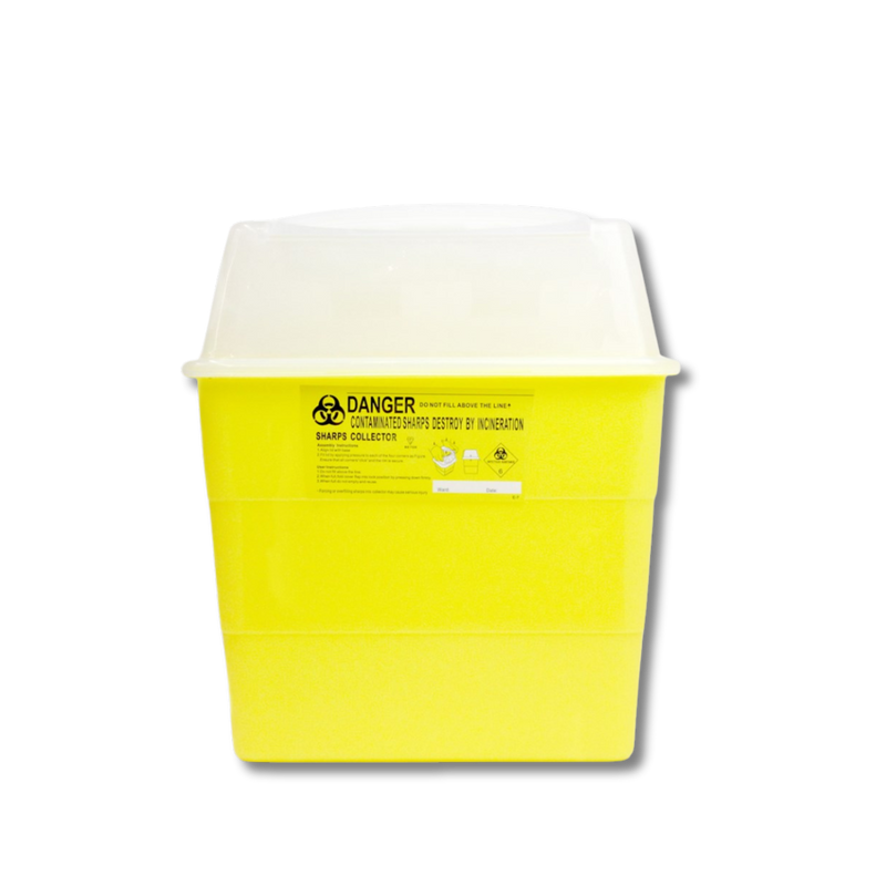 The Bio-Hazard Collector Sharpsafe 12 Litre