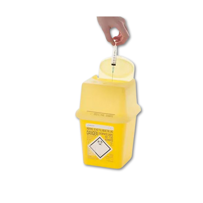 The Bio-Hazard Collector Sharpsafe 4 Litre