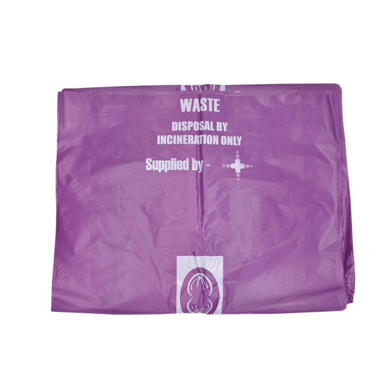 The Bio-Hazard Waste Bag Cytotoxic Purple 59 x 120cm 30um 120L