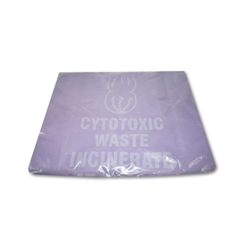 The Bio-Hazard Waste Bag Cytotoxic Purple 92.5 x 40cm 60L CYT602LD 60UM