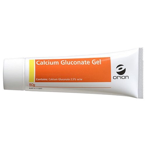 ORION Calcium Gluconate Gel 2.5% Tube 50g