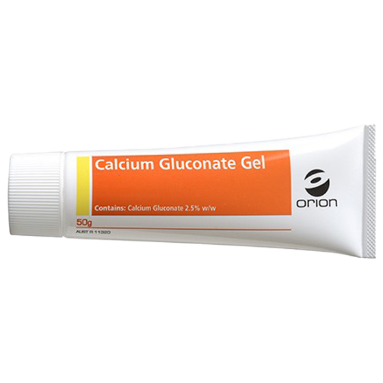 The ORION Calcium Gluconate Gel 2.5% Tube 50g