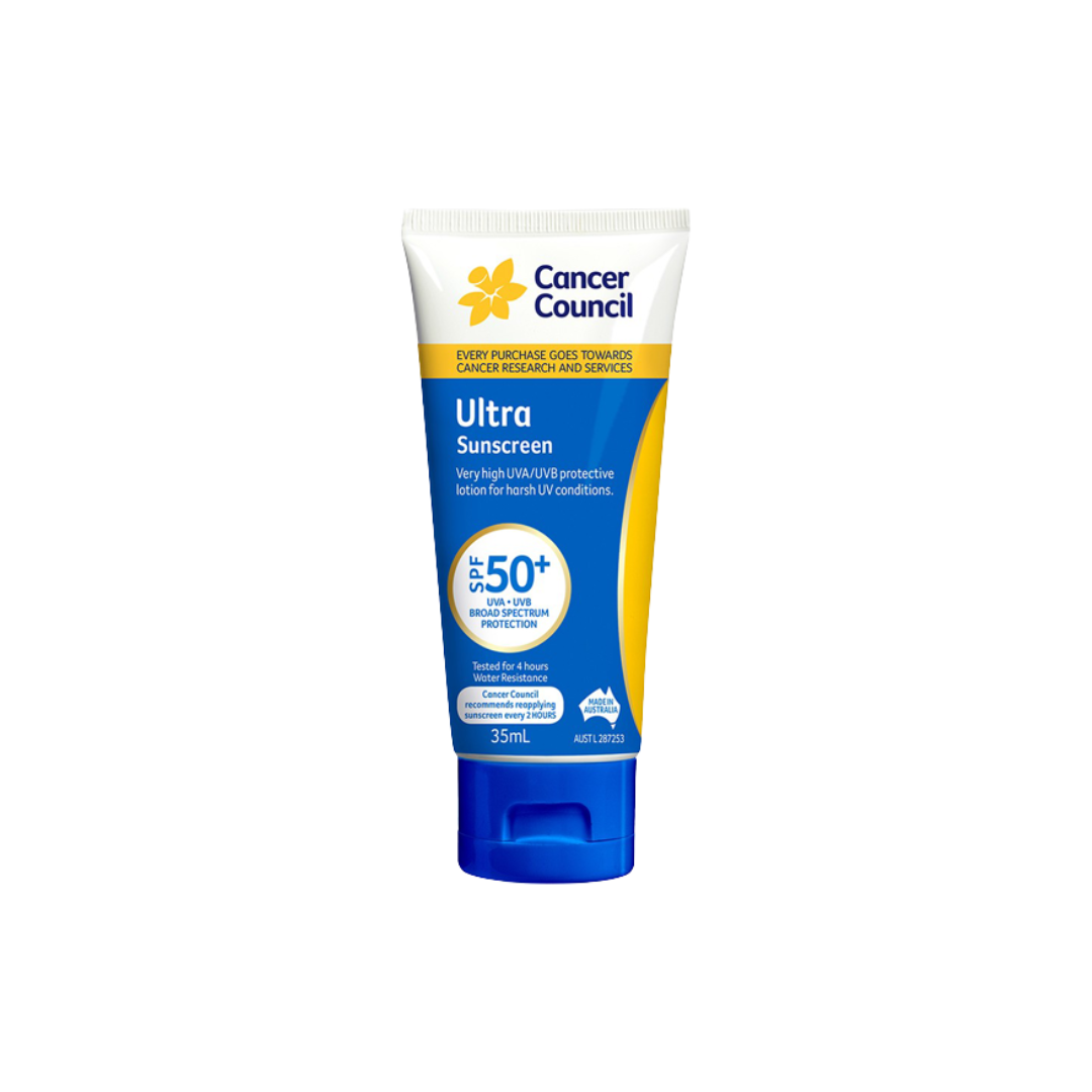 CANCER COUNCIL SPF50+ Ultra Sunscreen Tube 35mL (Box of 60)- Personal Protection - PPE - NDIS