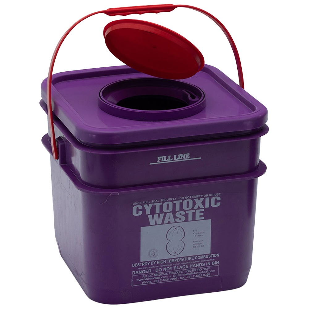 AEROHAZARD Cytotoxic Disposal Container 12.5L