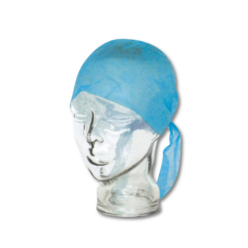 The Cap Tie Back Blue