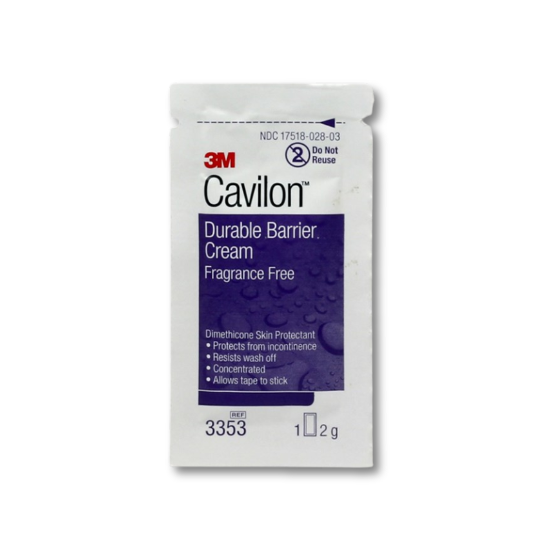 Cavilon Durable Barrier Cream Fragrance Free 2g Sachet 3392GS