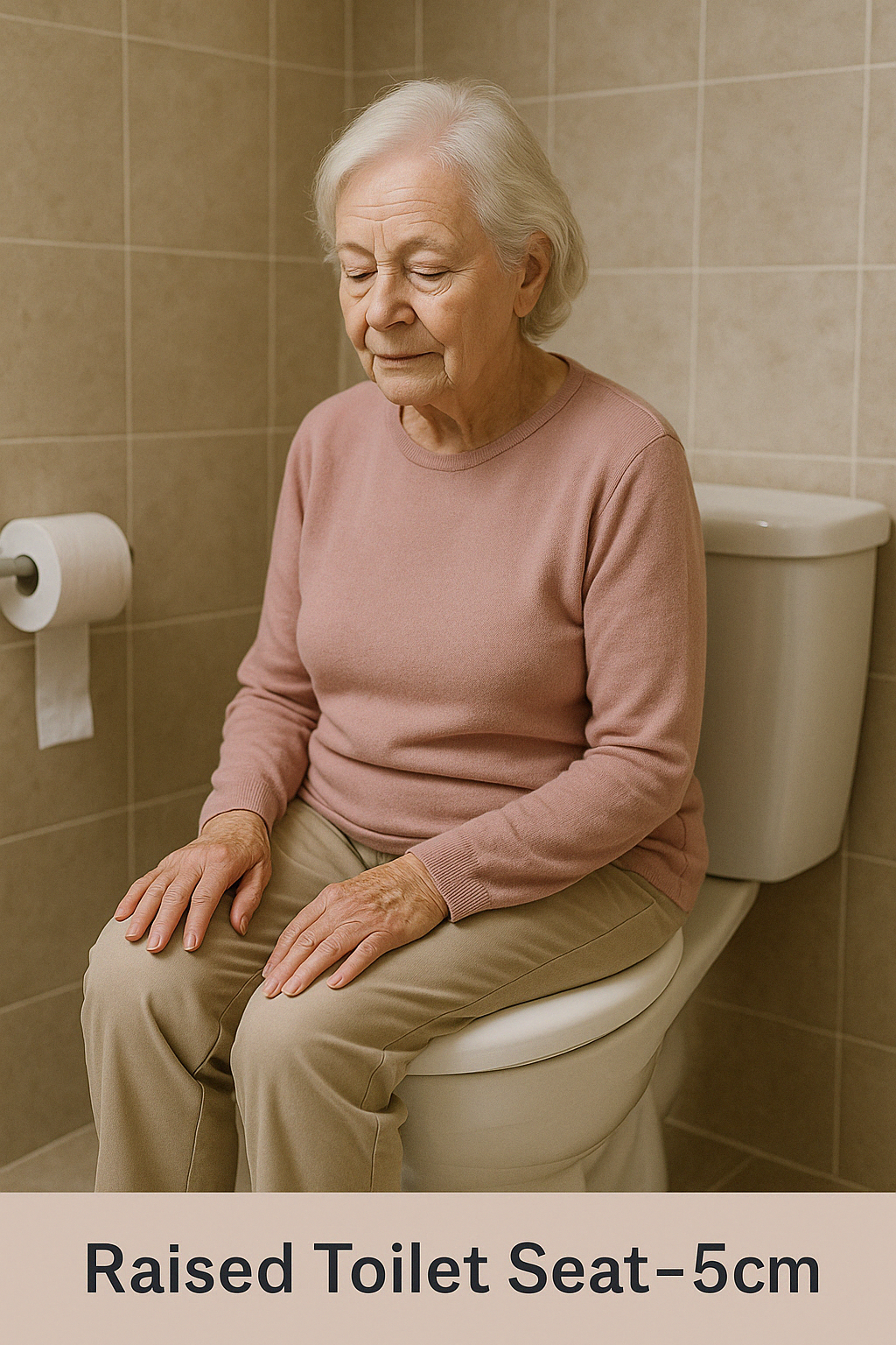 Raised Toilet Seat 5cm