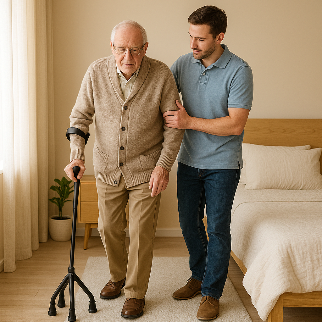 Rebotec Quadro – Quad Forearm Crutch