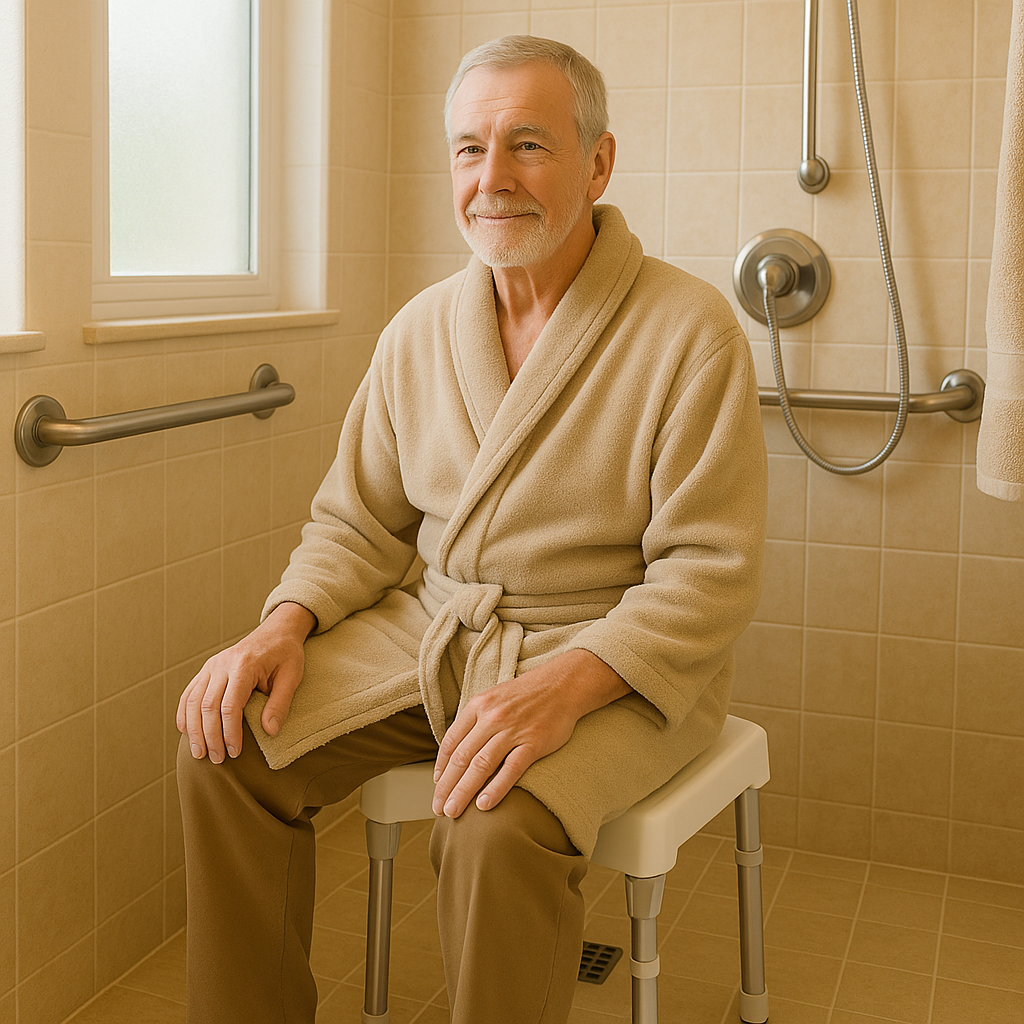 Rebotec Monaco – Shower Stool