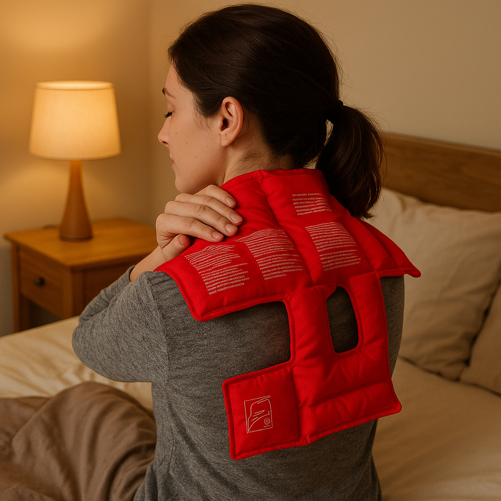 Hot/Cold Gel Pack Shoulder & Neck  390x290mm  Towel Bag