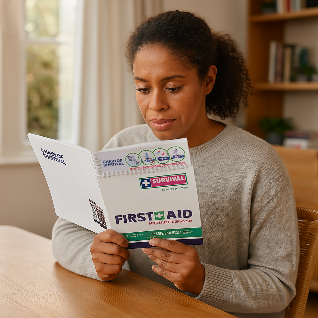 First Aid Book Magnetic