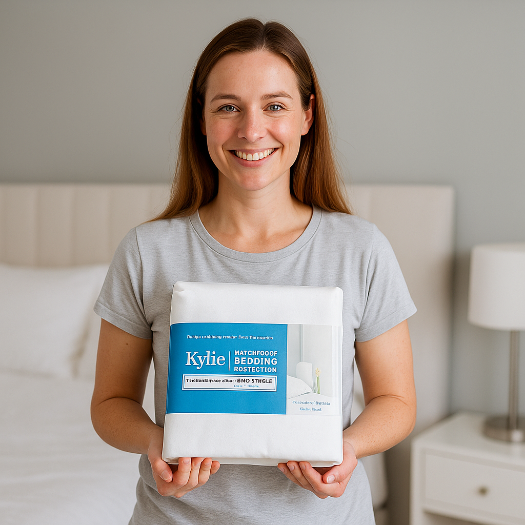 Kylie Fitted Mattress Cover - King Single